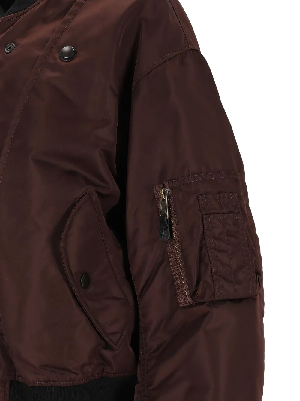 Maison Margiela reversible bomber jacket Bruin