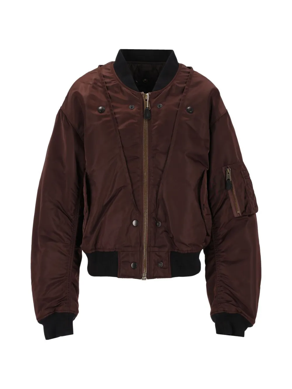 Maison Margiela reversible bomber jacket - Braun