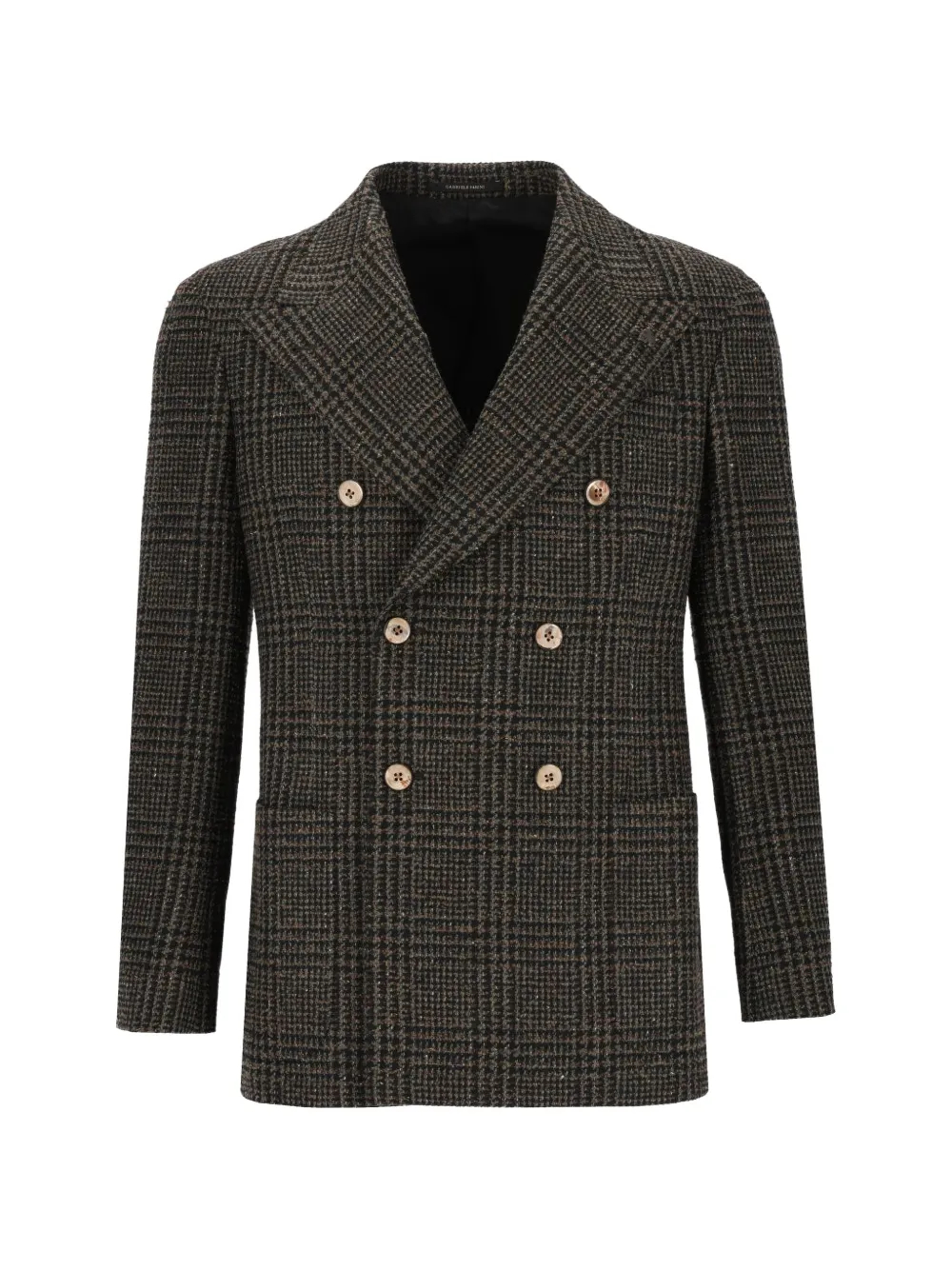 Gabriele Pasini Prince of Wales double-breasted blazer - Grün