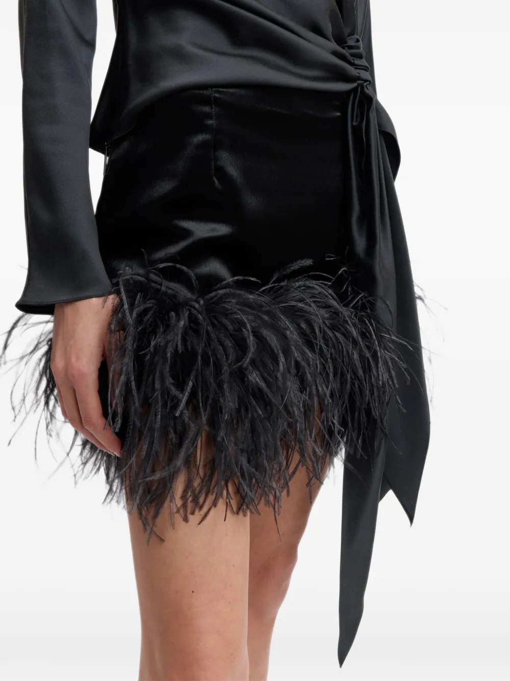 16Arlington Giaci mini skirt Zwart