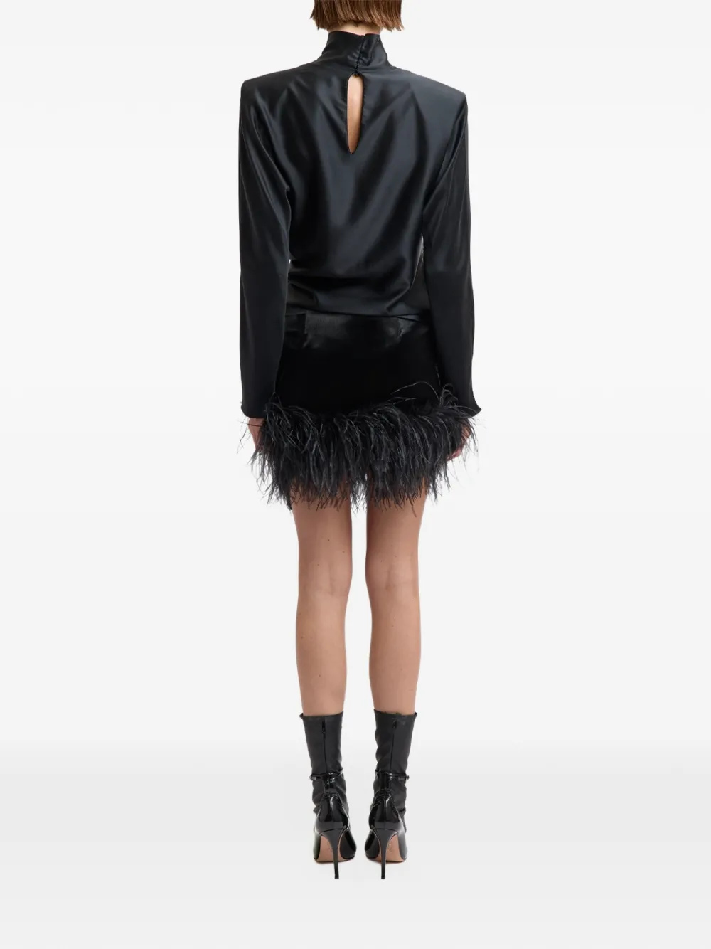 16Arlington Giaci mini skirt Zwart
