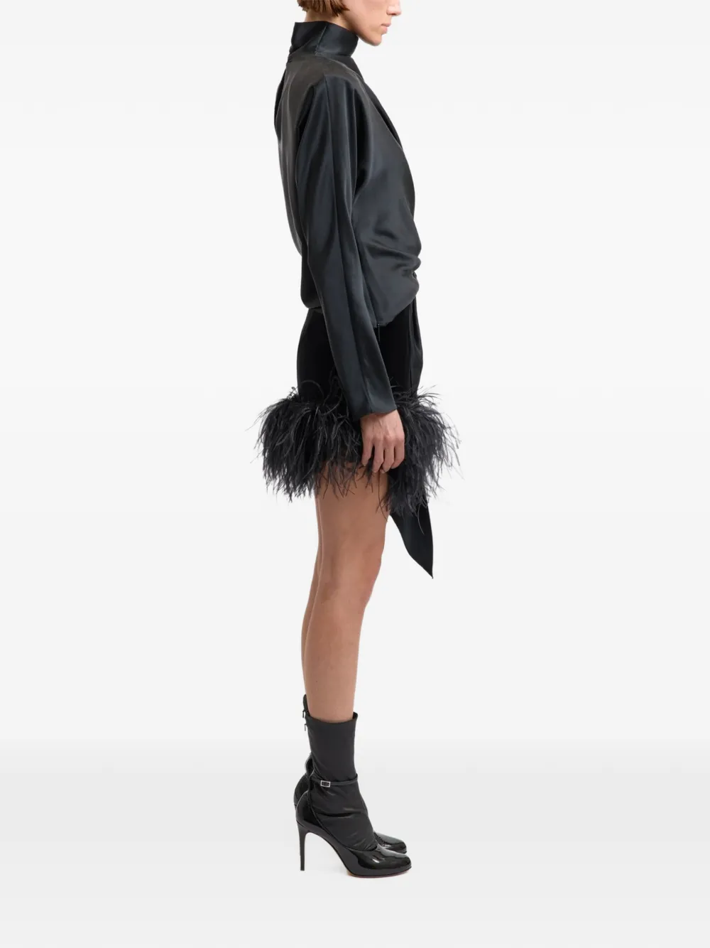 16Arlington Giaci mini skirt Zwart