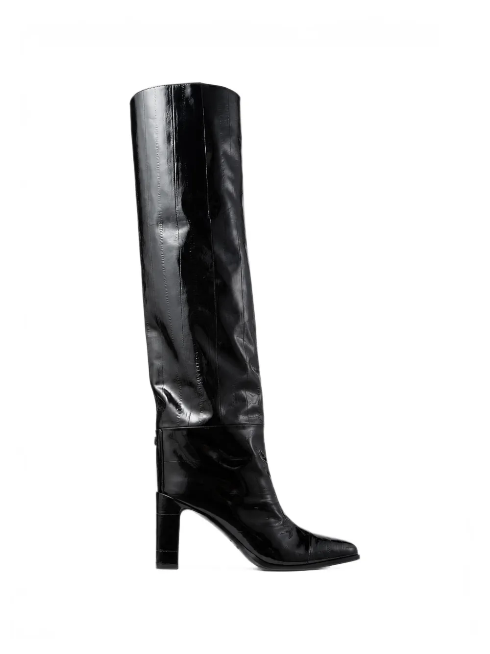 Jimmy Choo Caly over the knee 85 - Nero