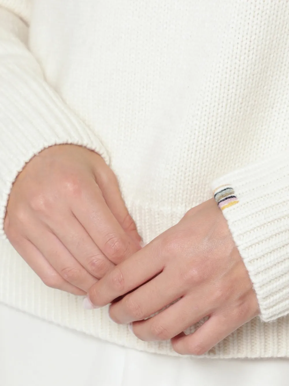 extreme cashmere chunky-knit cropped sweater Wit
