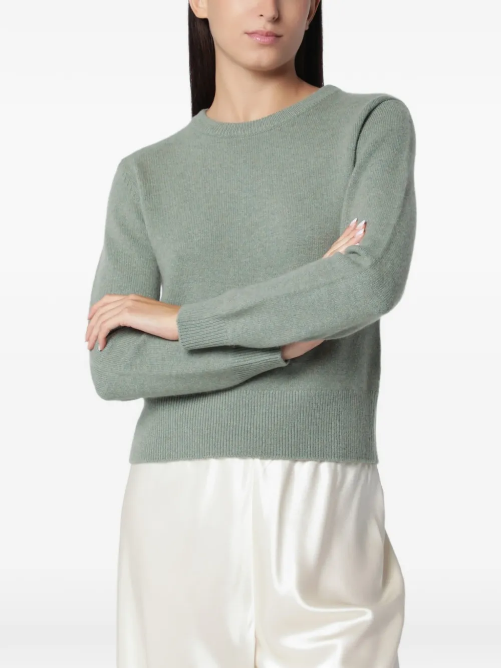 Extreme cashmere Jeanne cashmere sweater Groen