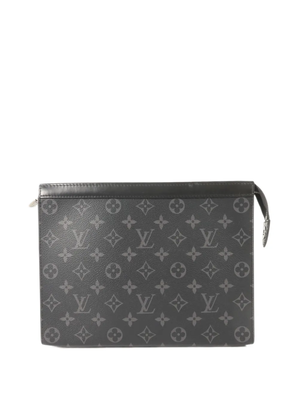 Louis Vuitton Pre-Owned MM Pochette Voyage Monogram Eclipse laptop bag Zwart