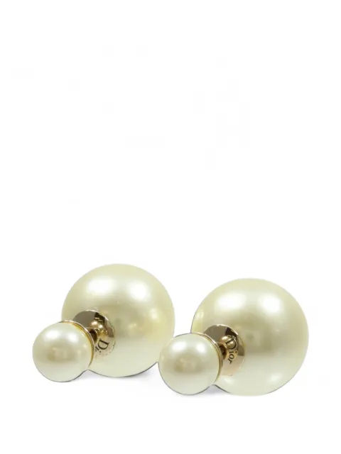 Christian Dior Pre-Owned CD pearl-effect earrings