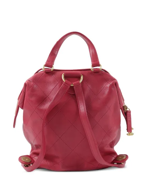 CHANEL Pre-Owned quilted leather backpack
