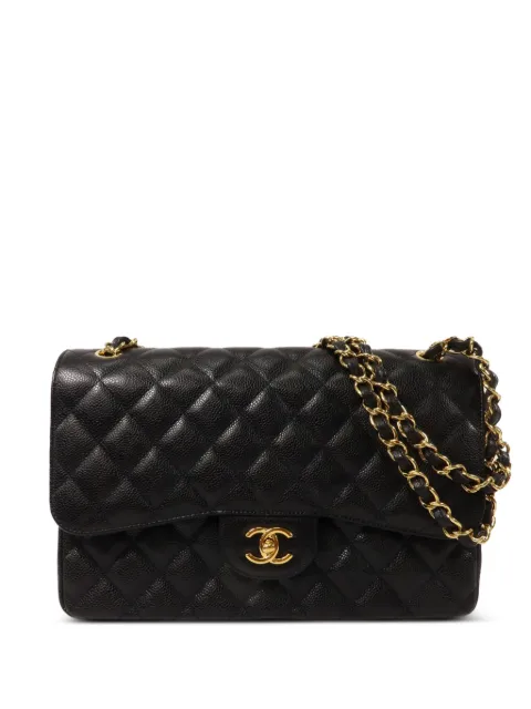 CHANEL Pre-Owned большая сумка на плечо Classic CC Turn-lock