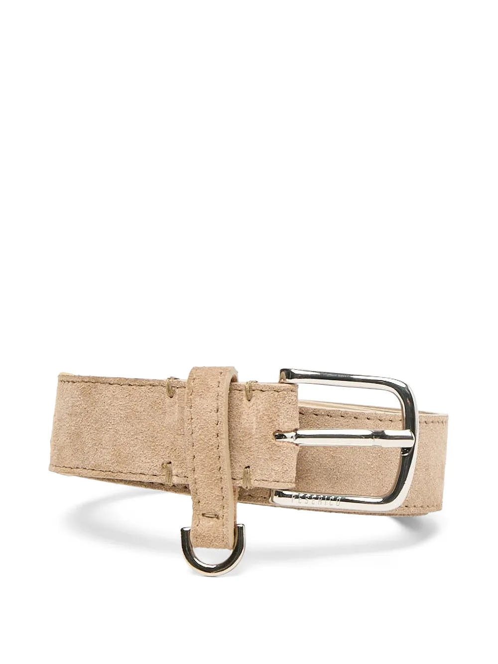 Peserico suede ring-detail belt - Toni neutri