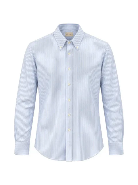 Xacus Oxfordstriped button-down shirt