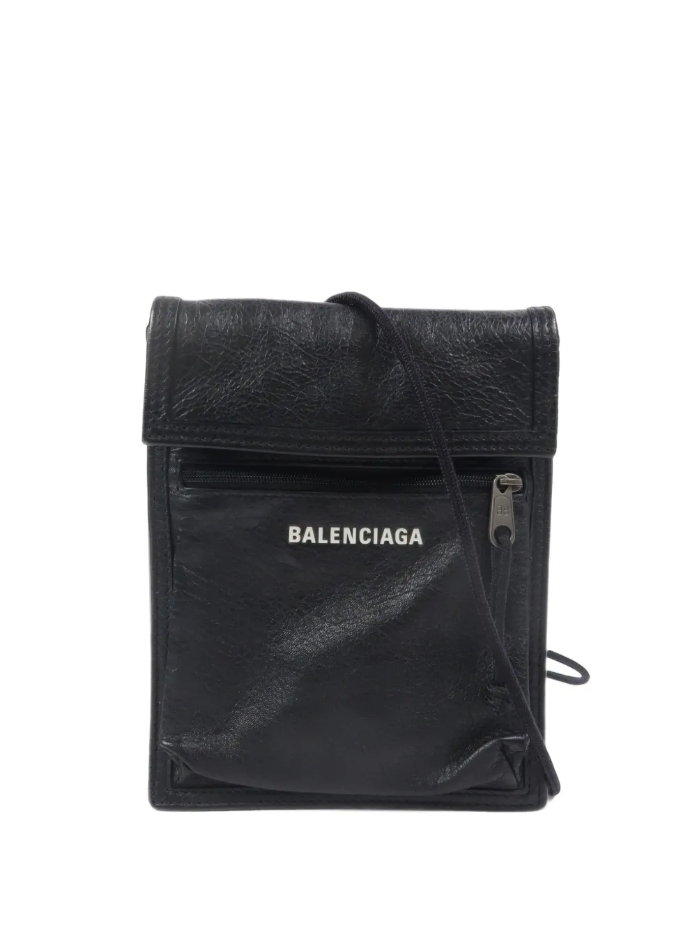 Balenciaga Pre-Owned Explorer leather pouch bag - Schwarz