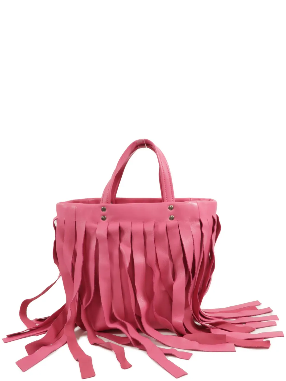 Balenciaga Pre-Owned Fringe Laundry Cabas tote bag Roze