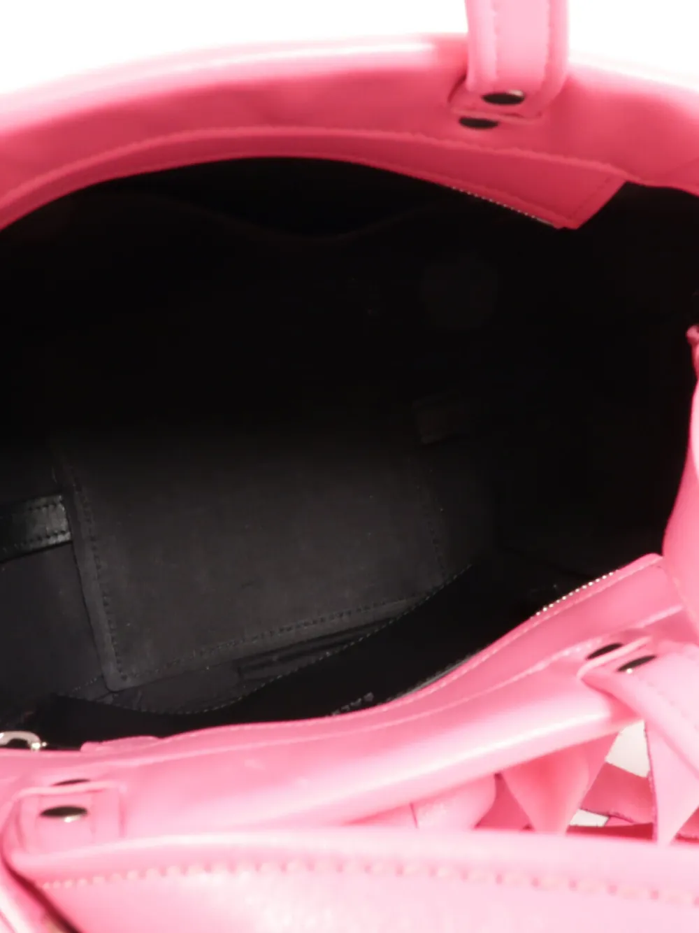 Balenciaga Pre-Owned Fringe Laundry Cabas tote bag Roze