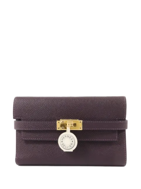 Hermès Pre-Owned 2019 Kelly leather wallet