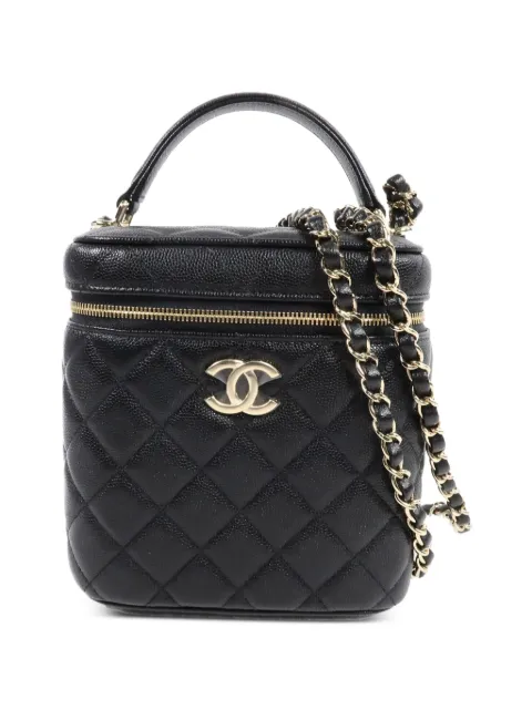 CHANEL Pre-Owned CC Vanity Case makeup bag