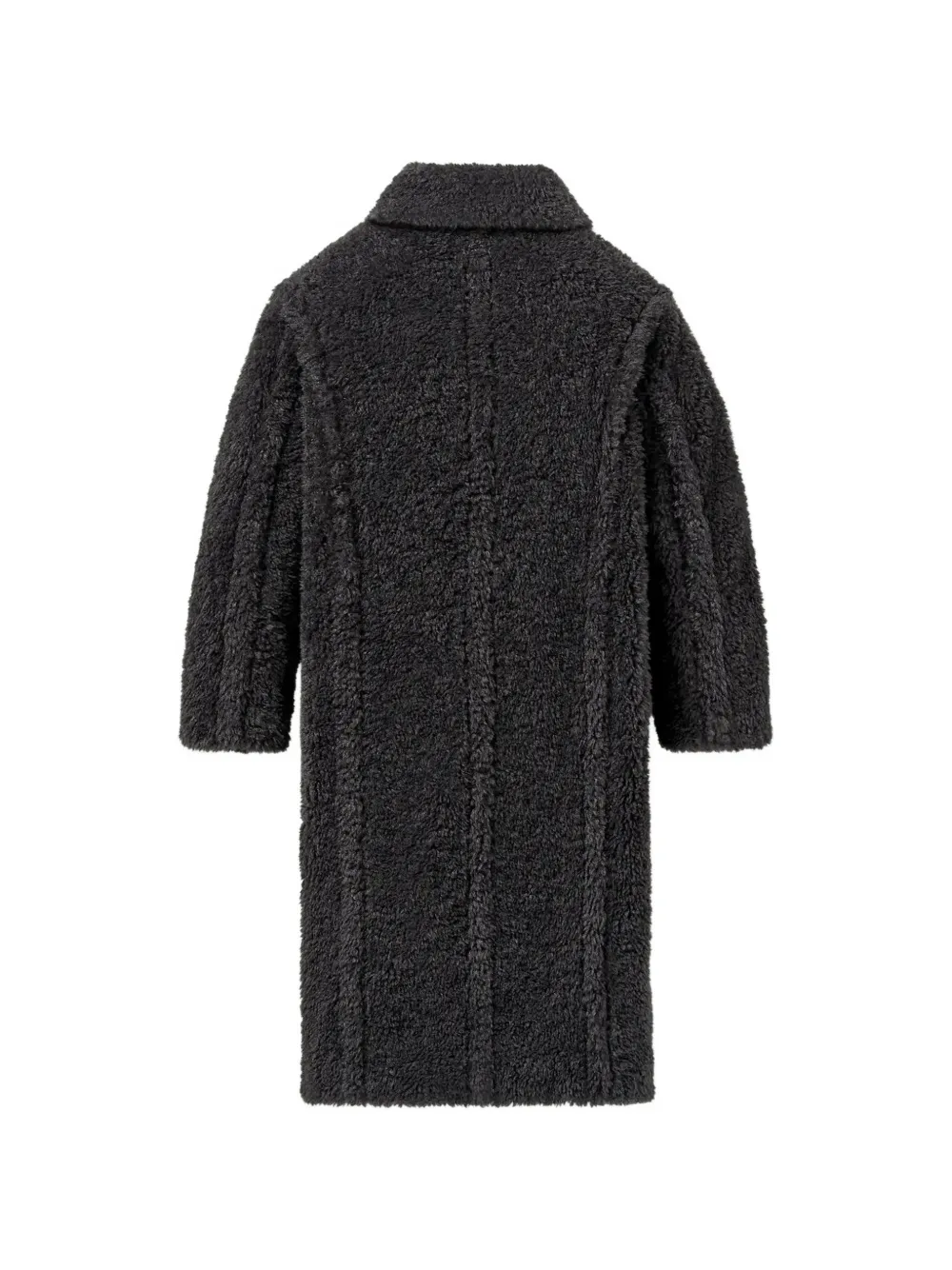 UGG Gertrude long Teddy coat II Grijs