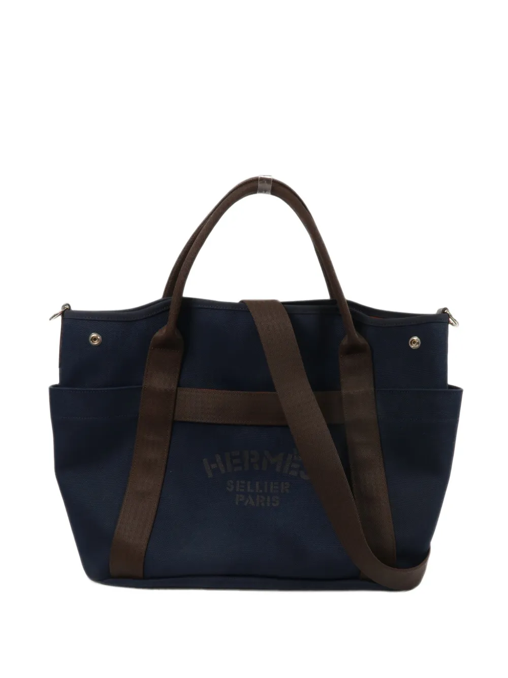 Hermès Pre-Owned Sac De Pansage Groom two-way tote bag - Blau