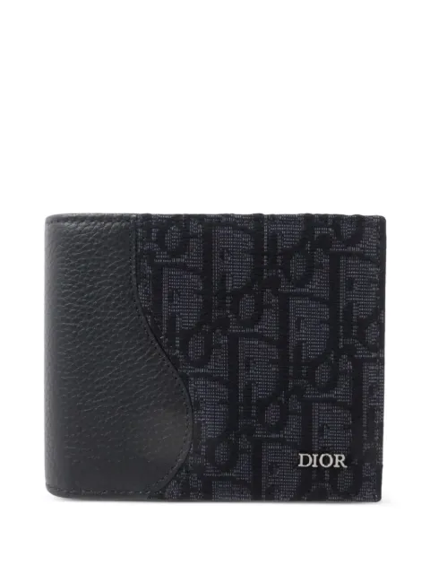 Christian Dior Pre-Owned Saddle Oblique bifold wallet
