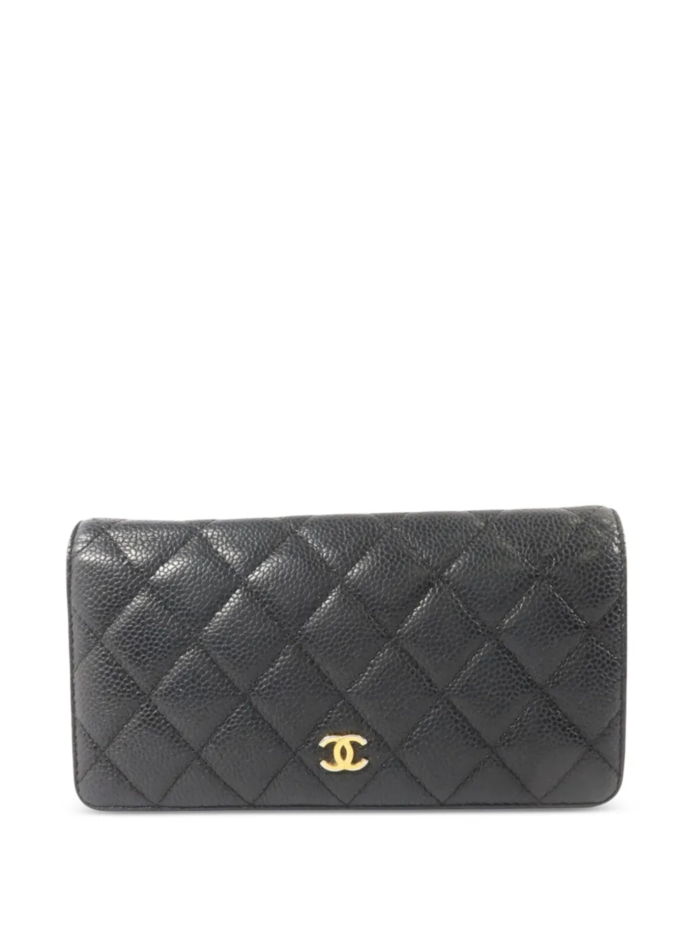 CHANEL Pre-Owned CC Classic flap wallet - Schwarz
