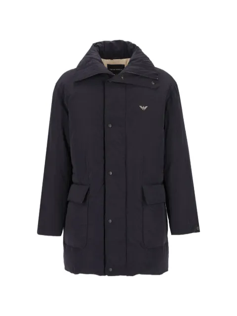 Emporio Armani logo-detail padded jacket