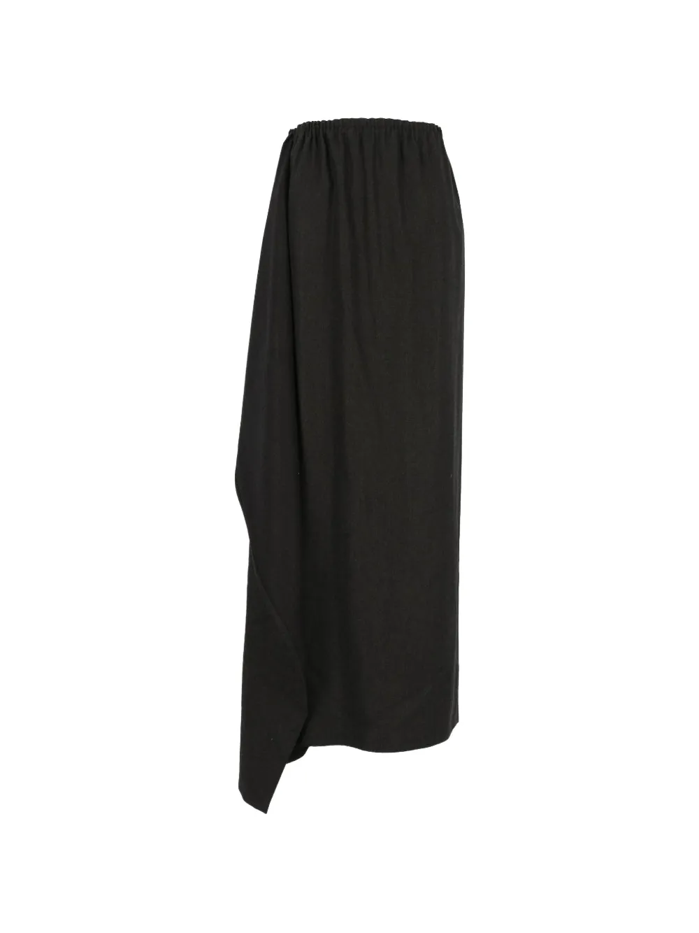 Eleventy elasticated-waist maxi skirt Groen