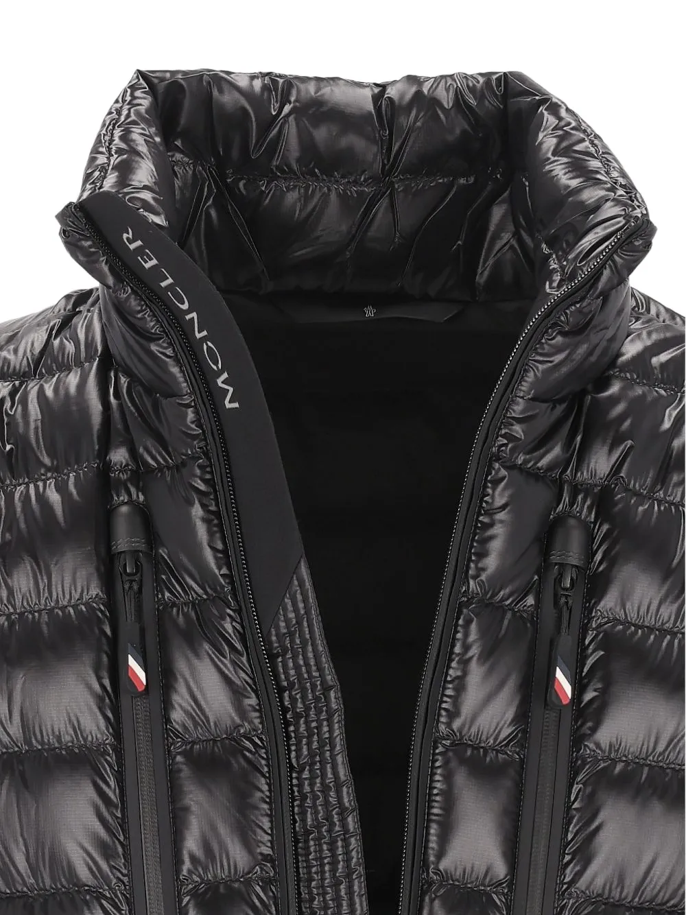 Moncler Hers packable insulated ski jacket Zwart