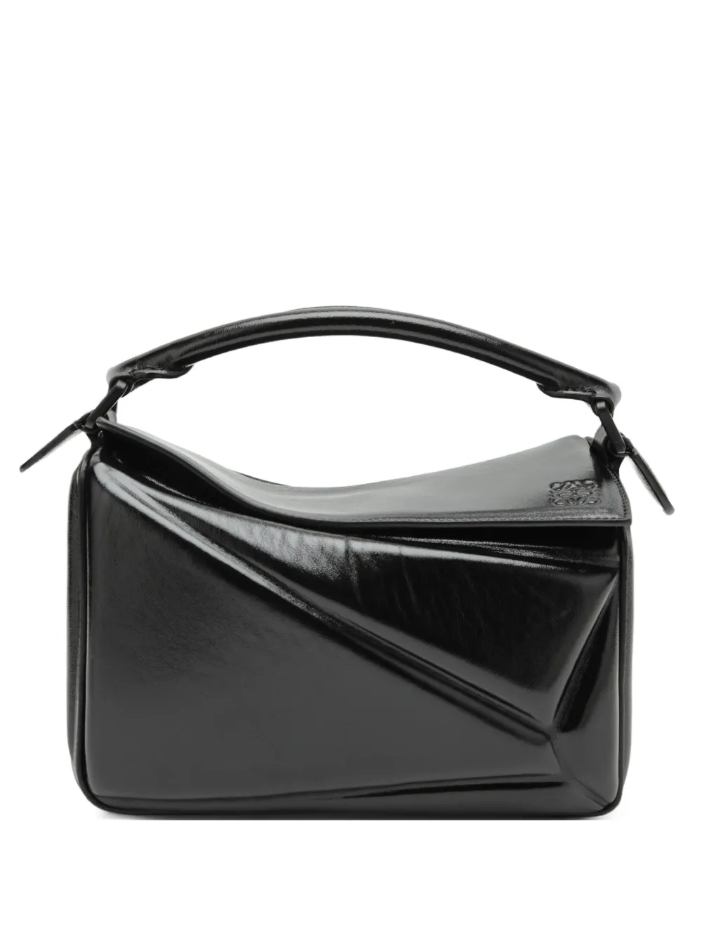 LOEWE 퍼즐 블로운 글로시 램스킨 스몰 백 | Image 2