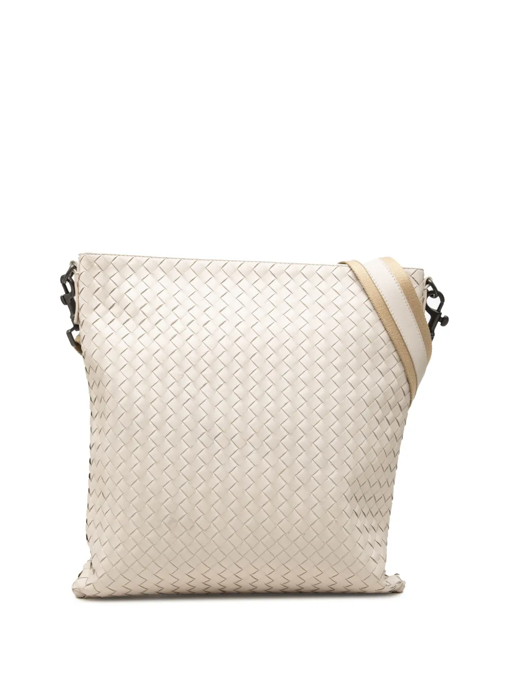 Bottega Veneta Pre-Owned 2012-2026 Nappa Intrecciato VN crossbody bag - Braun