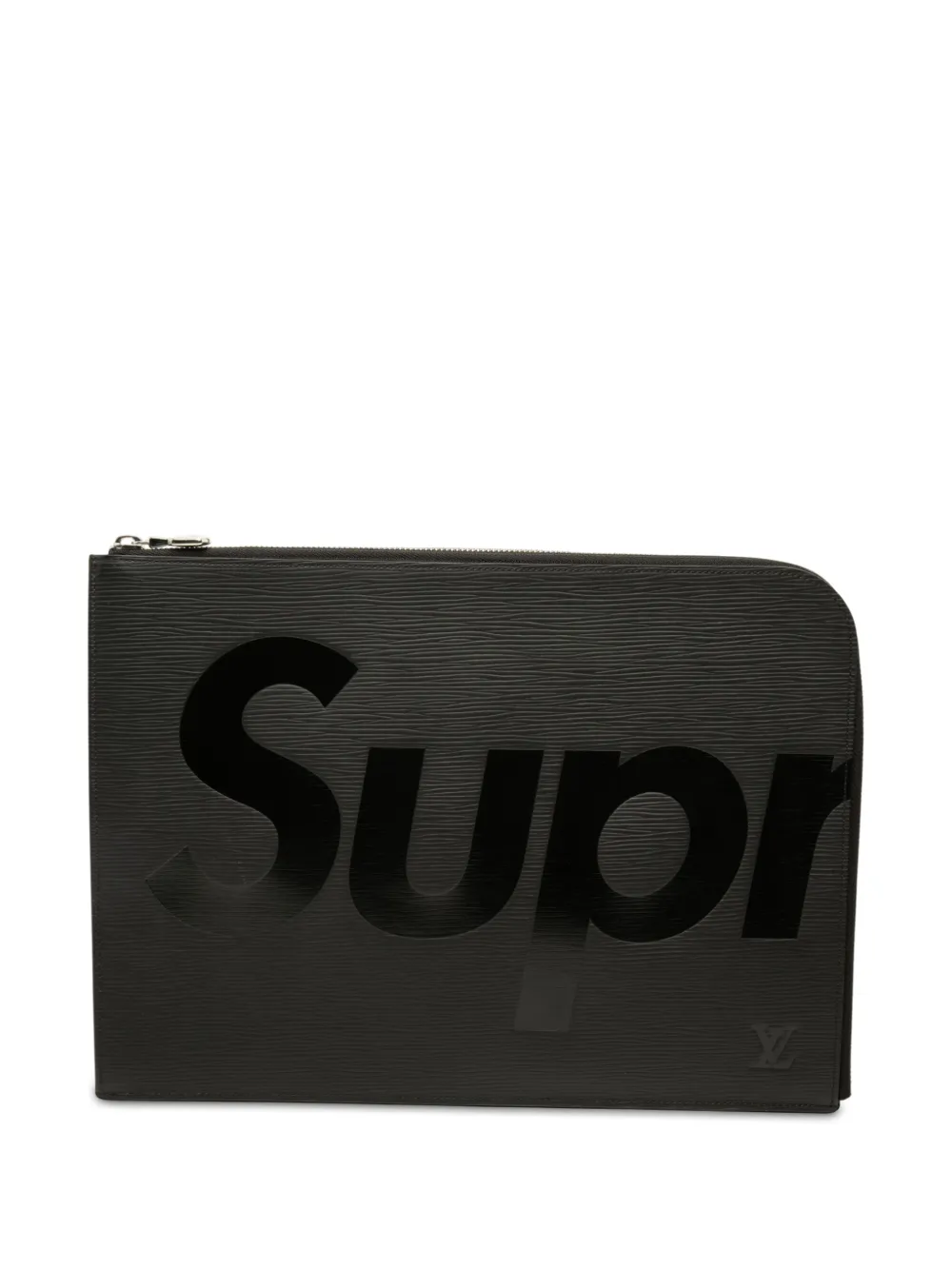 Louis Vuitton Pre-Owned 2017 Supreme Epi Pochette Jour GM clutch bag - Noir