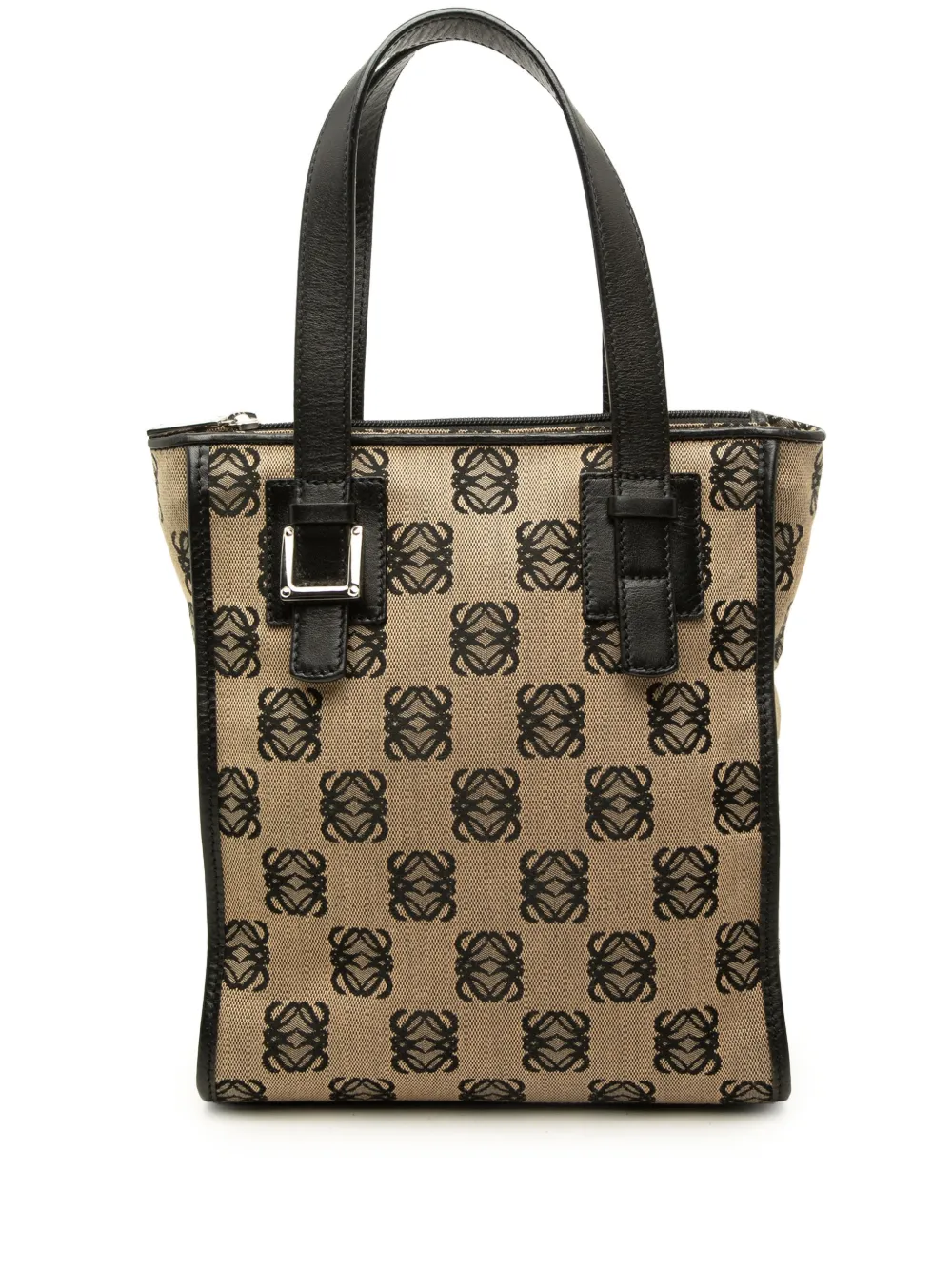 Loewe Pre-Owned 2004 Anagram Canvas handbag - Nude