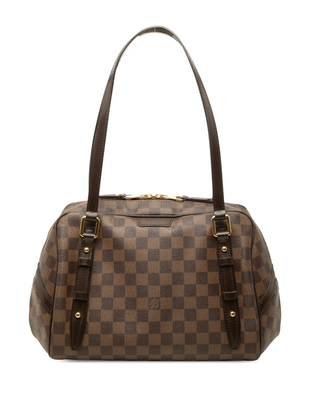 Louis Vuitton Pre-Owned 2010 Damier Ebene Rivington PM shoulder bag - Marrone