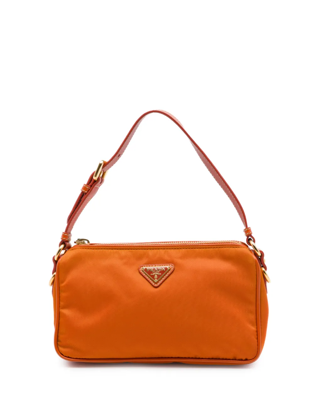 Prada Pre-Owned 2000-2013 Tessuto shoulder bag - Arancione