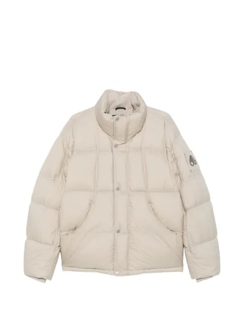 Moose Knuckles Everest quilted logo-patch puffer jacket
