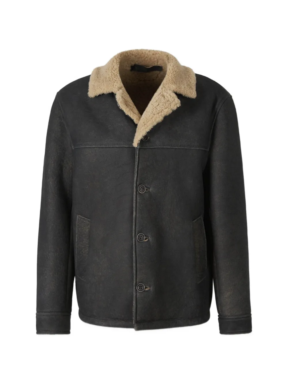 Salvatore Santoro sheepskin jacket - Grigio