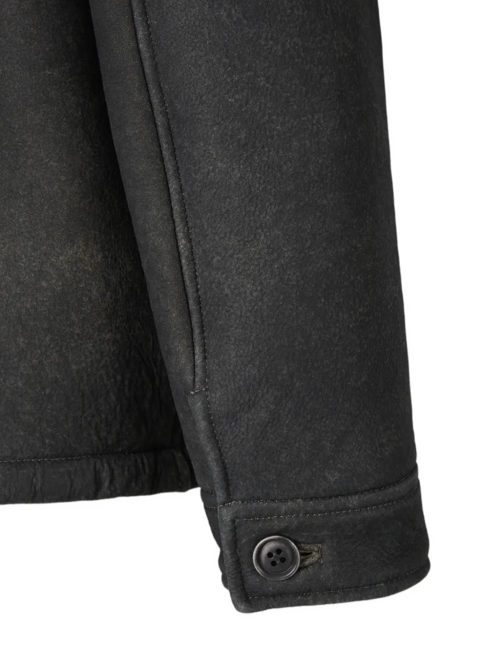 Salvatore Santoro sheepskin jacket Grijs