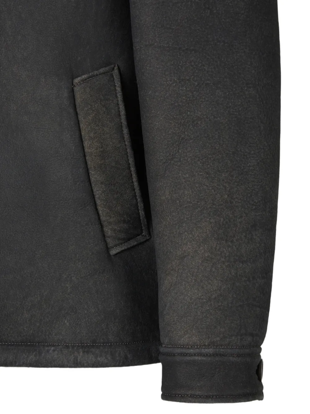 Salvatore Santoro sheepskin jacket Grijs