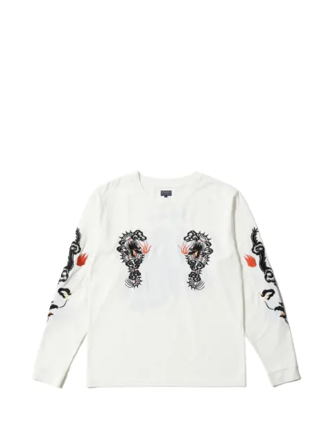 Tailor Toyo Dragon long-sleeve T-shirt
