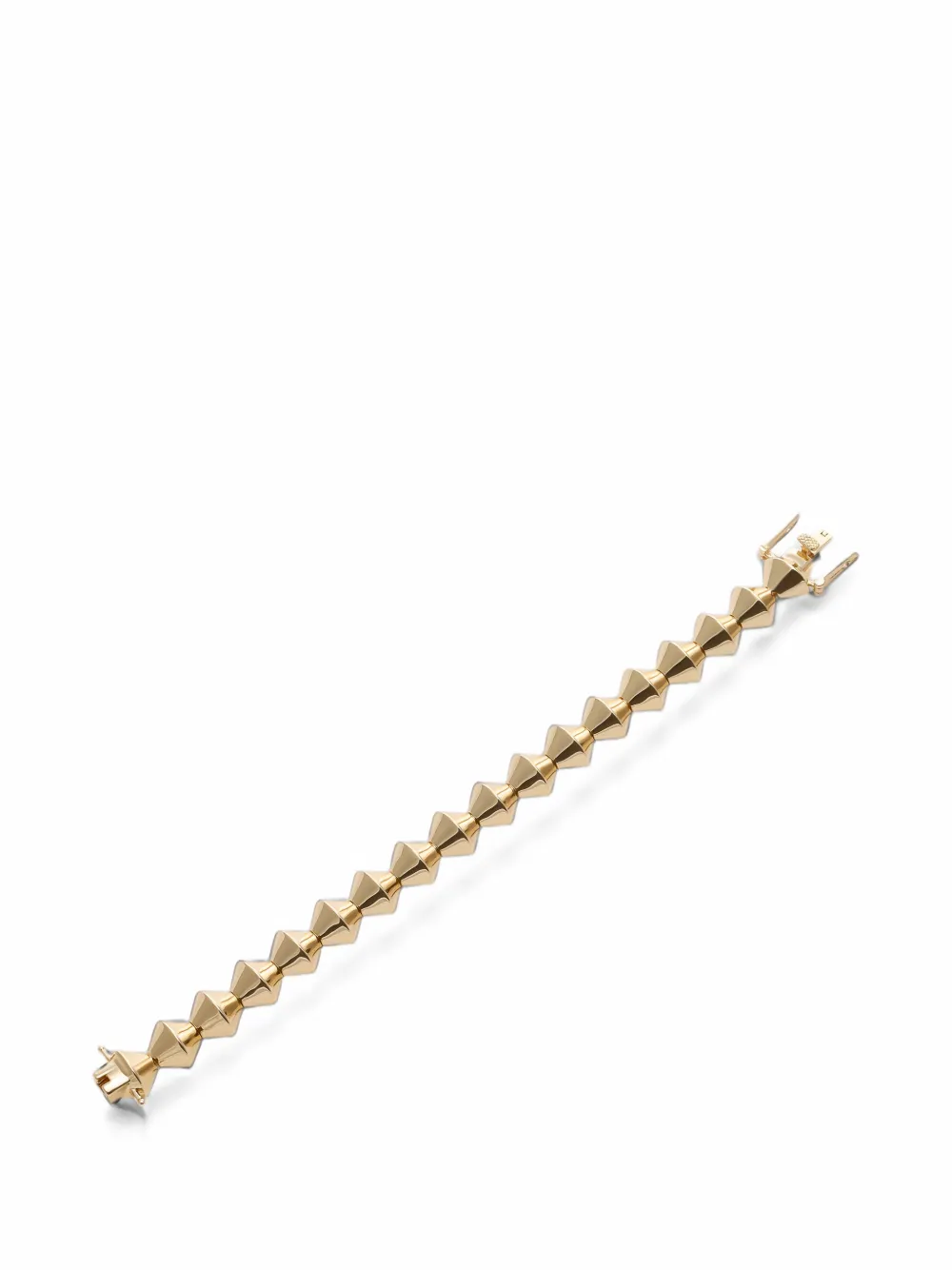 Eddie Borgo small Honeycomb faceted bracelet - Gold