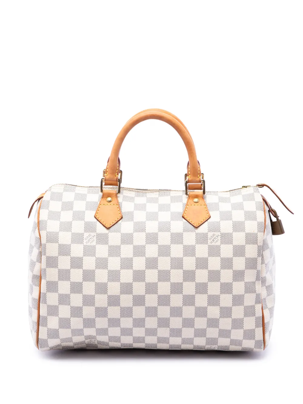 Louis Vuitton Pre-Owned 2007 Damier Azur Speedy 30 boston bag - Bianco