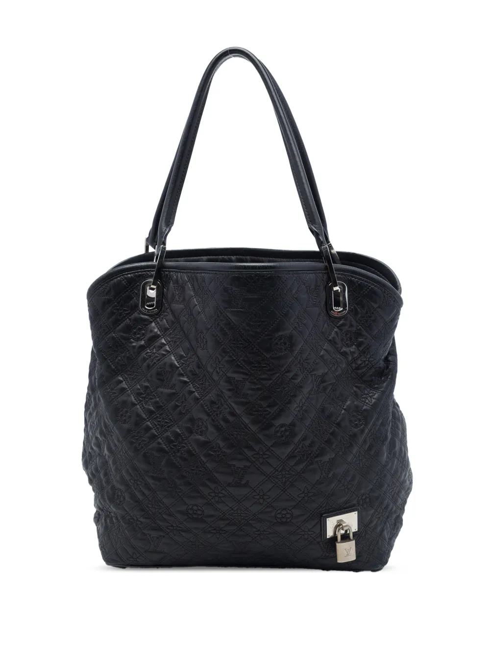 Louis Vuitton Pre-Owned 2012 Monogram Lambskin Antheia Lilia GM tote bag - Black