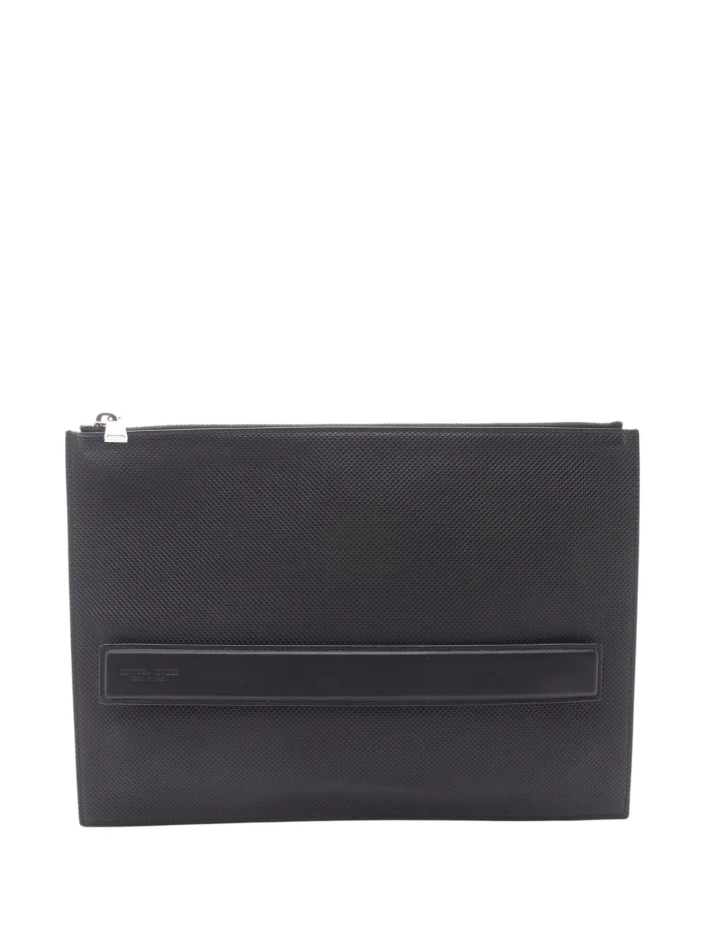 Bottega Veneta Pre-Owned 2012-2026 Leather clutch bag - Schwarz