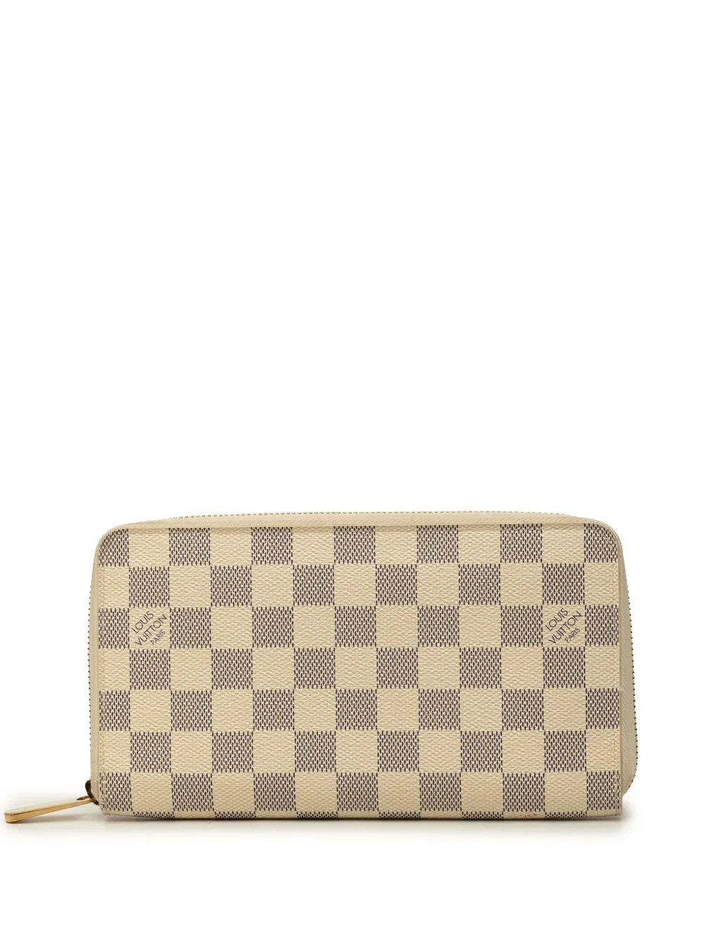 Louis Vuitton Pre-Owned 2007 Damier Azur Zippy Wallet long wallets - Bianco
