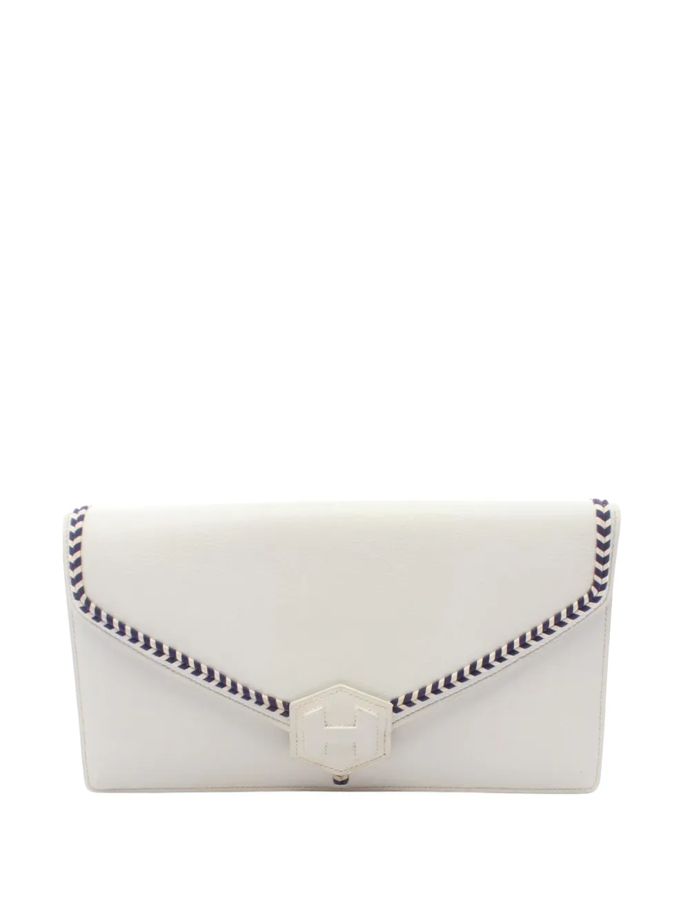 Hermès Pre-Owned 1978 Leather Envelope clutch bag - Weiß