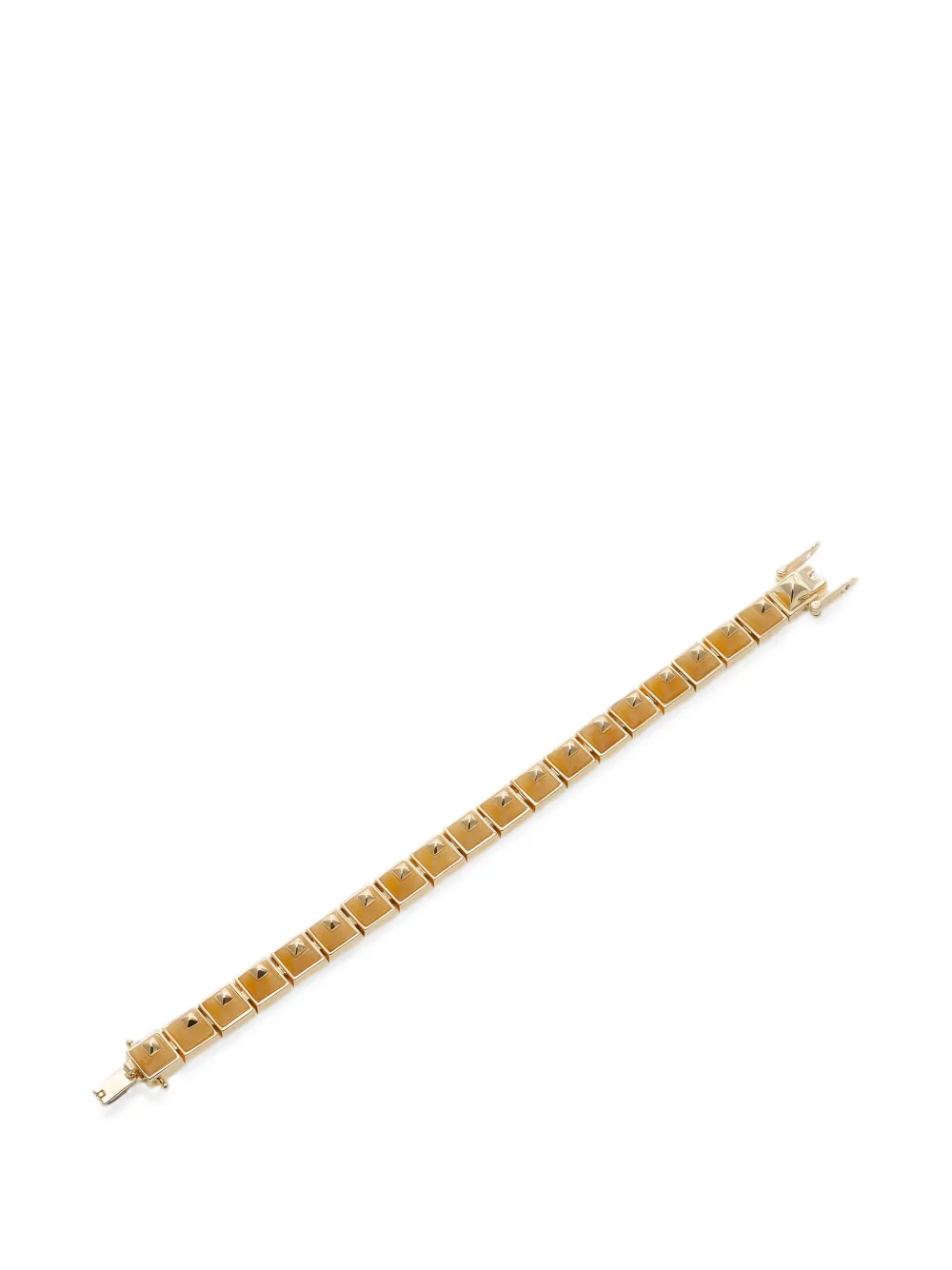 Eddie Borgo Sugarloaf Pyramid aragonite bracelet - Oro