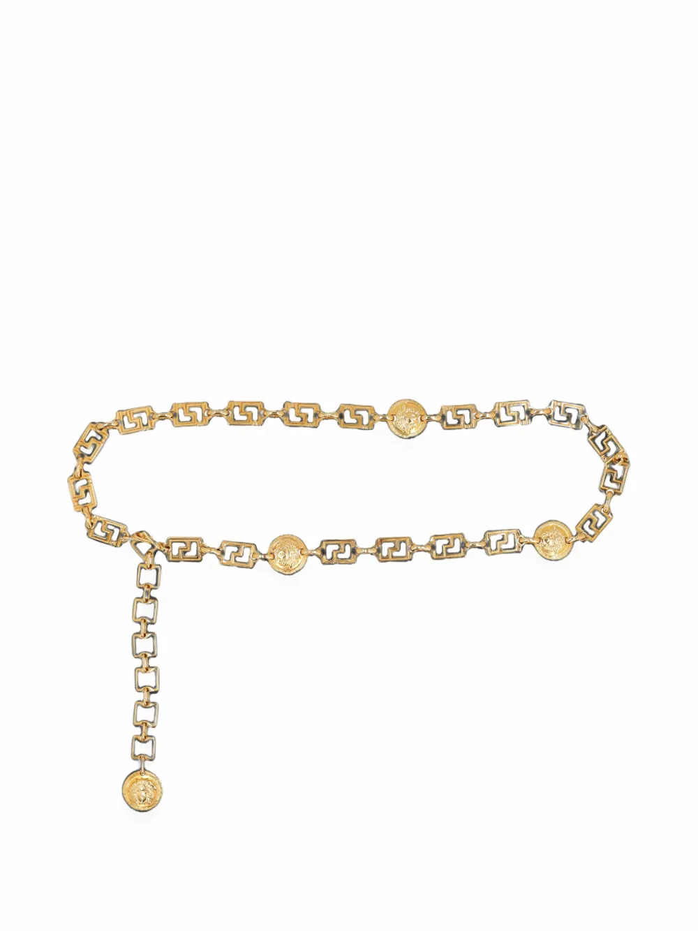Versace Pre-Owned Greca Medusa chain belt - Oro