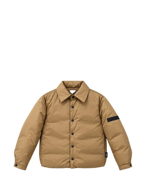 Aspesi Kids logo-patch puffer jacket