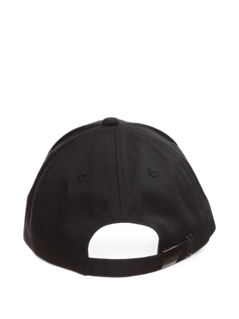 Just Cavalli logo-detail baseball cap Zwart