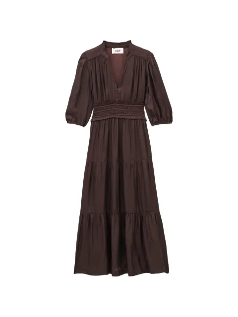 Ba&Sh Cleli tiered midi dress