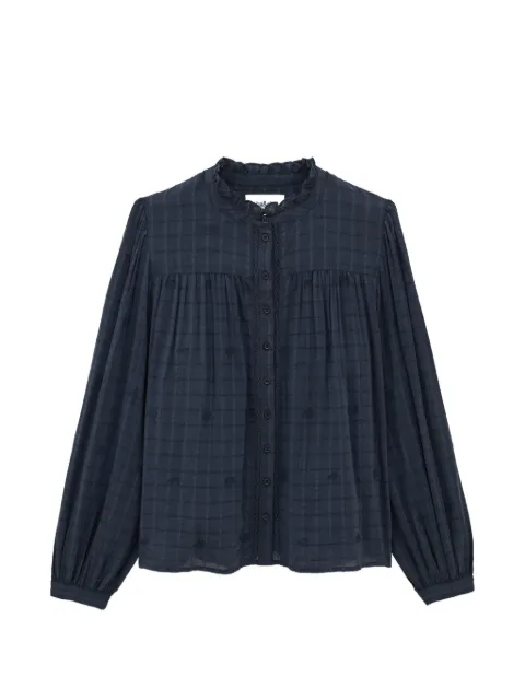 Ba&Sh blusa Melody bordada con volantes